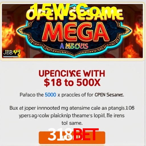 Interface do App 318bet